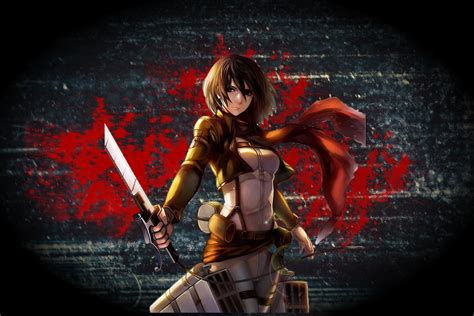 Awesome Mikasa Ackerman 4K Wallpapers